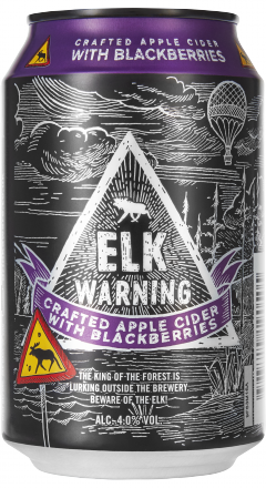 Elk Warning with Blackberries