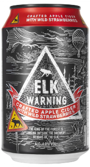 Elk Warning with Wild Strawberries